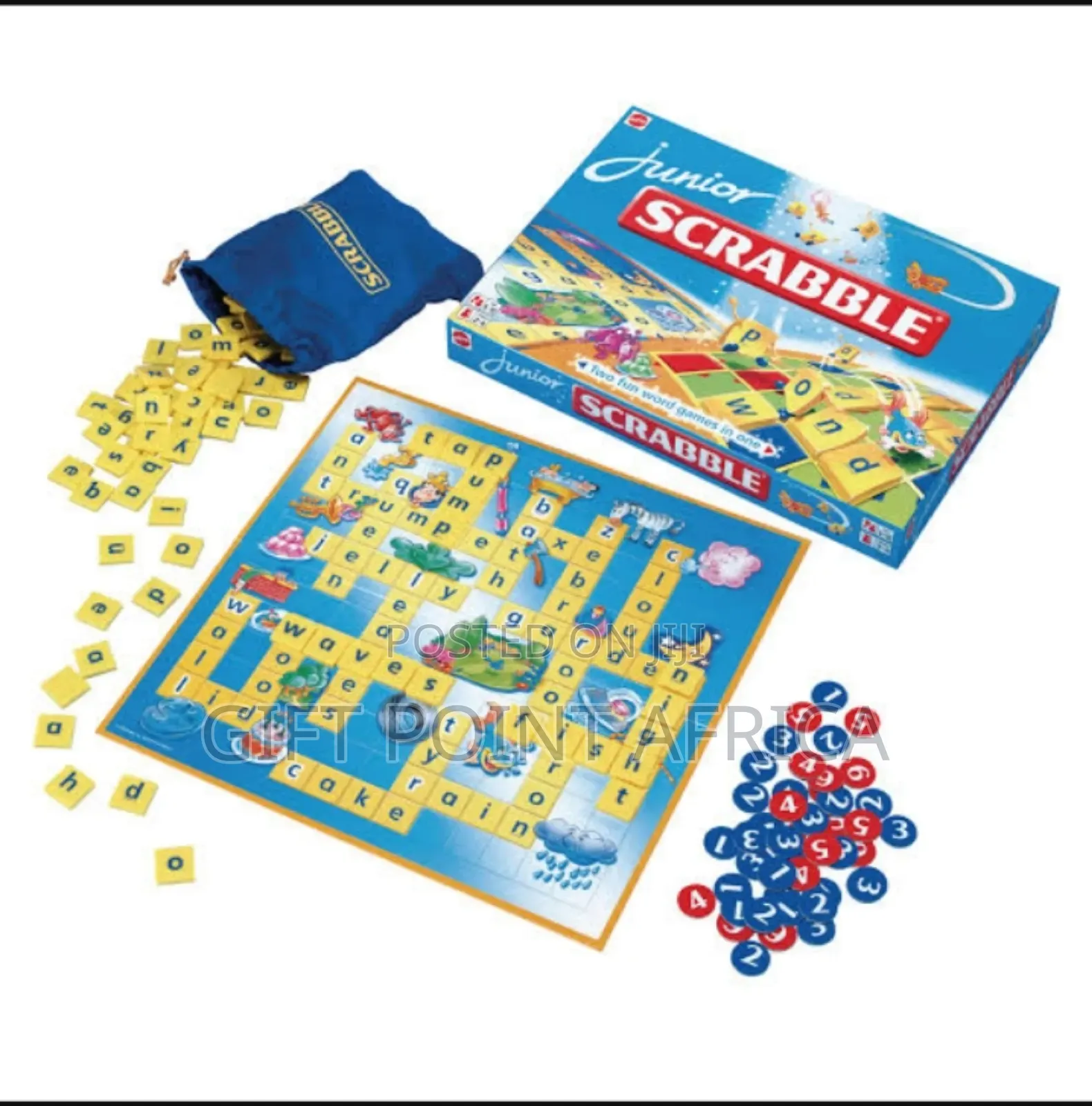 Educational Junior Scrabble Board Game For Kids