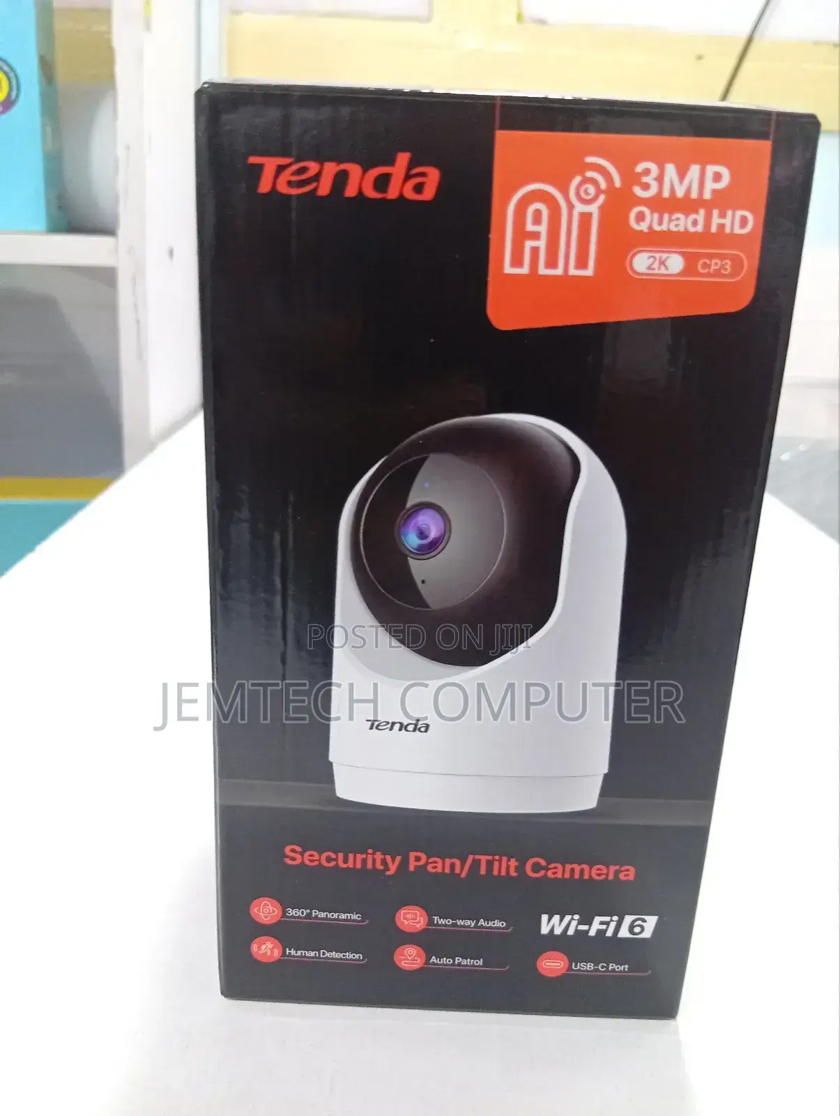 Tenda Security Pan/Tilt 1080p Hd Camera Cp3