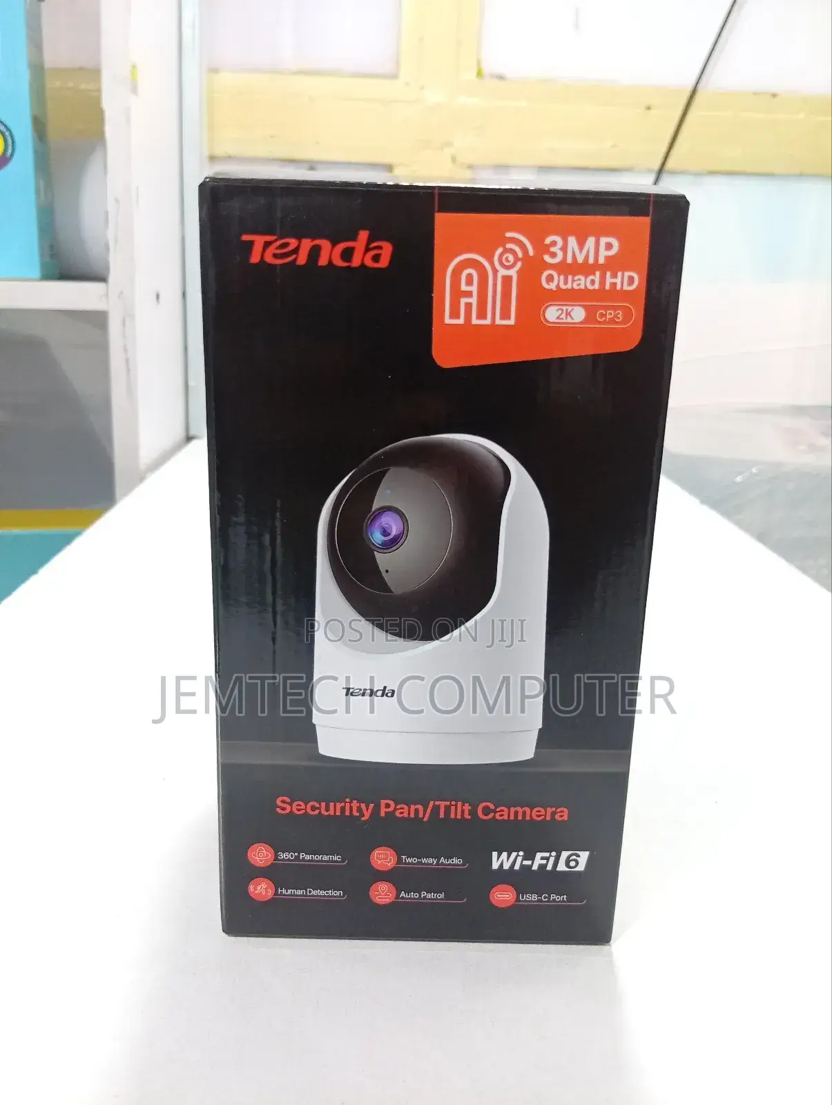 Tenda Security Pan/Tilt 1080p Hd Camera Cp3