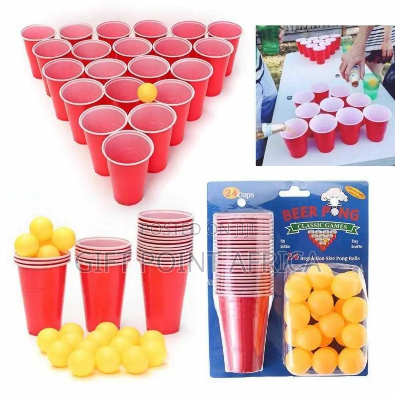 Beer Pong Drinking Game for Adults