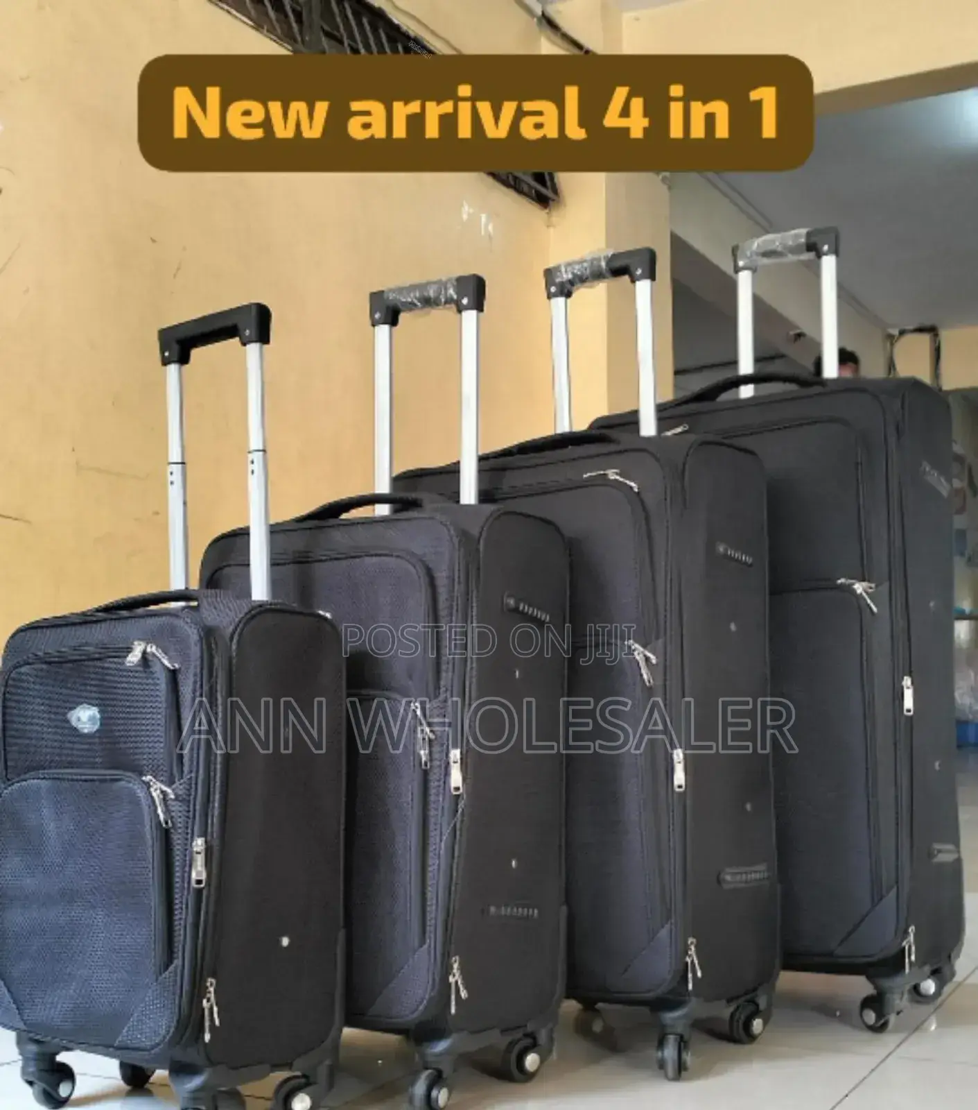 4 in 1 Fabric Laxurious Suitcase Briefcase Fb/87