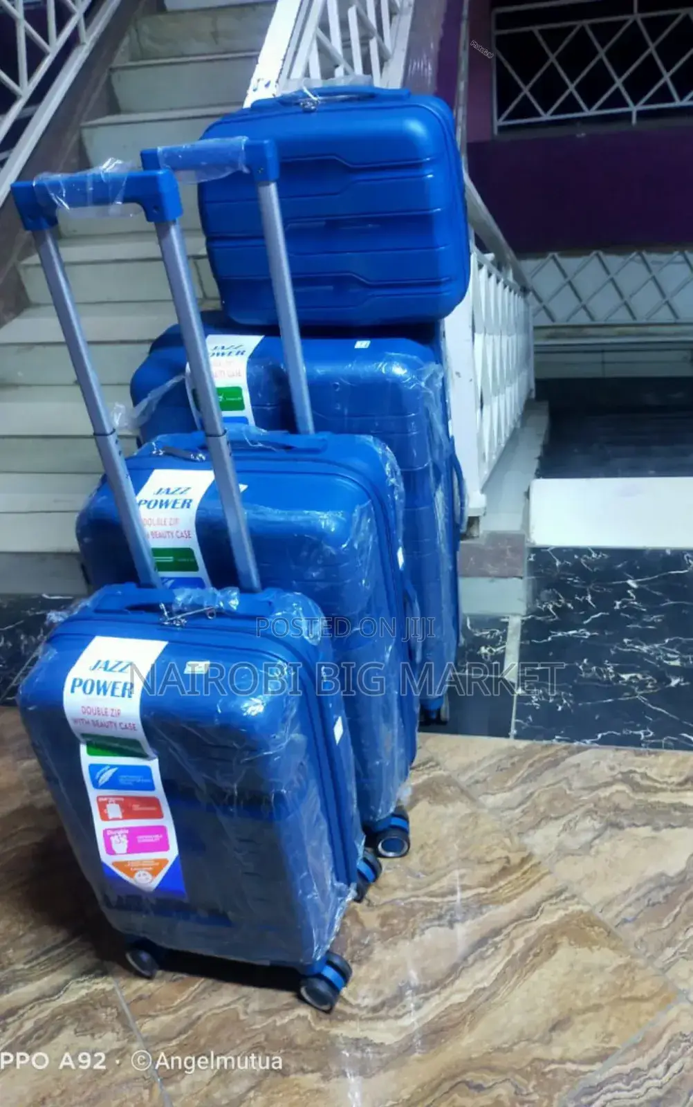 Luxurious Rubber 4 in 1 Travel Bags