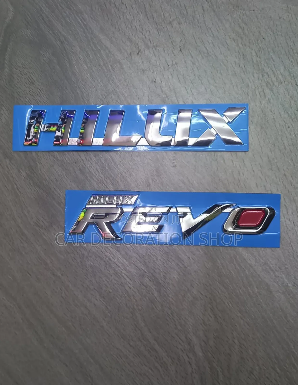 Hilux or Revo Decal Letter Badges
