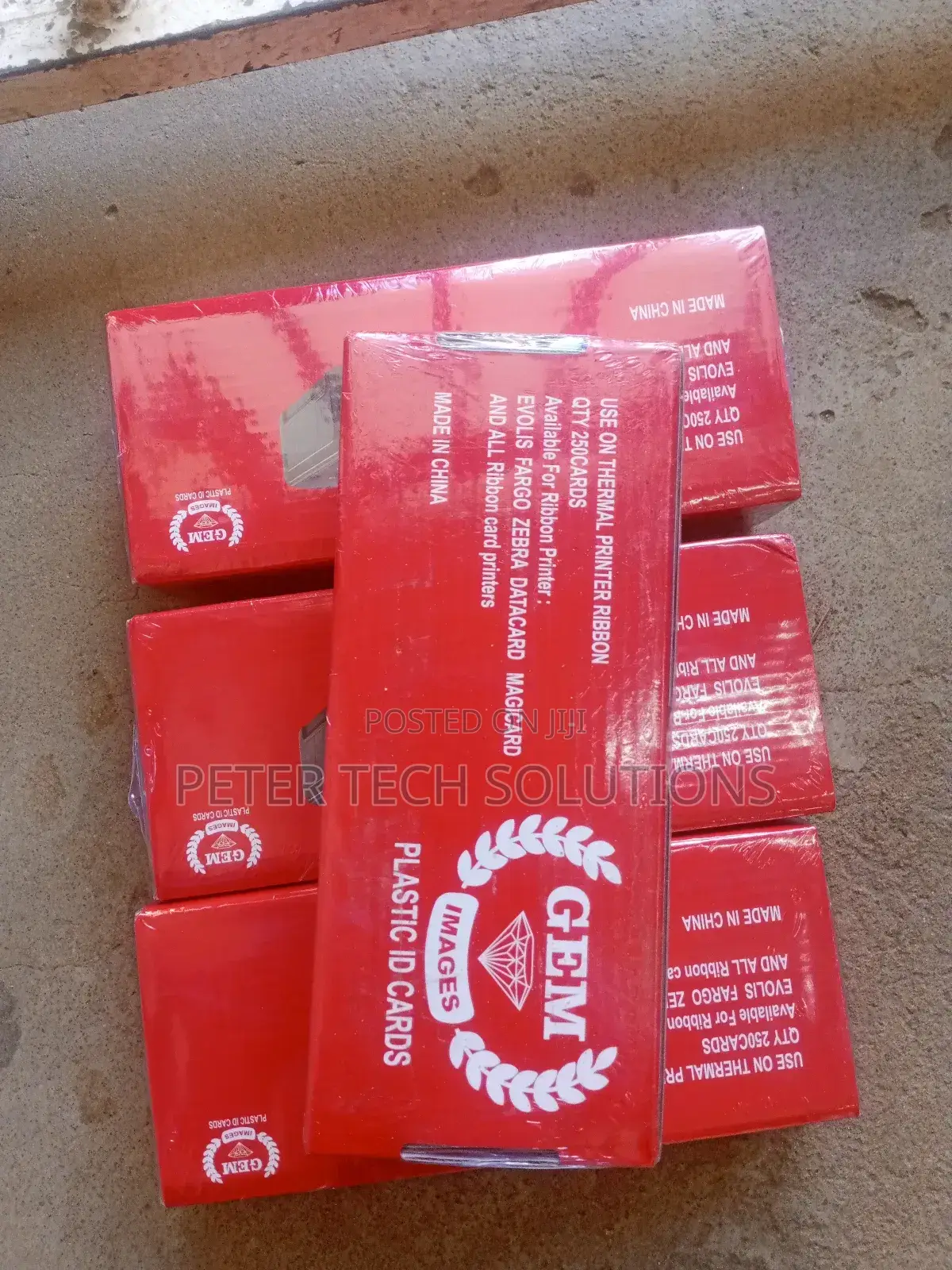 Gem Blank Plastic Cards for Thermal Printers
