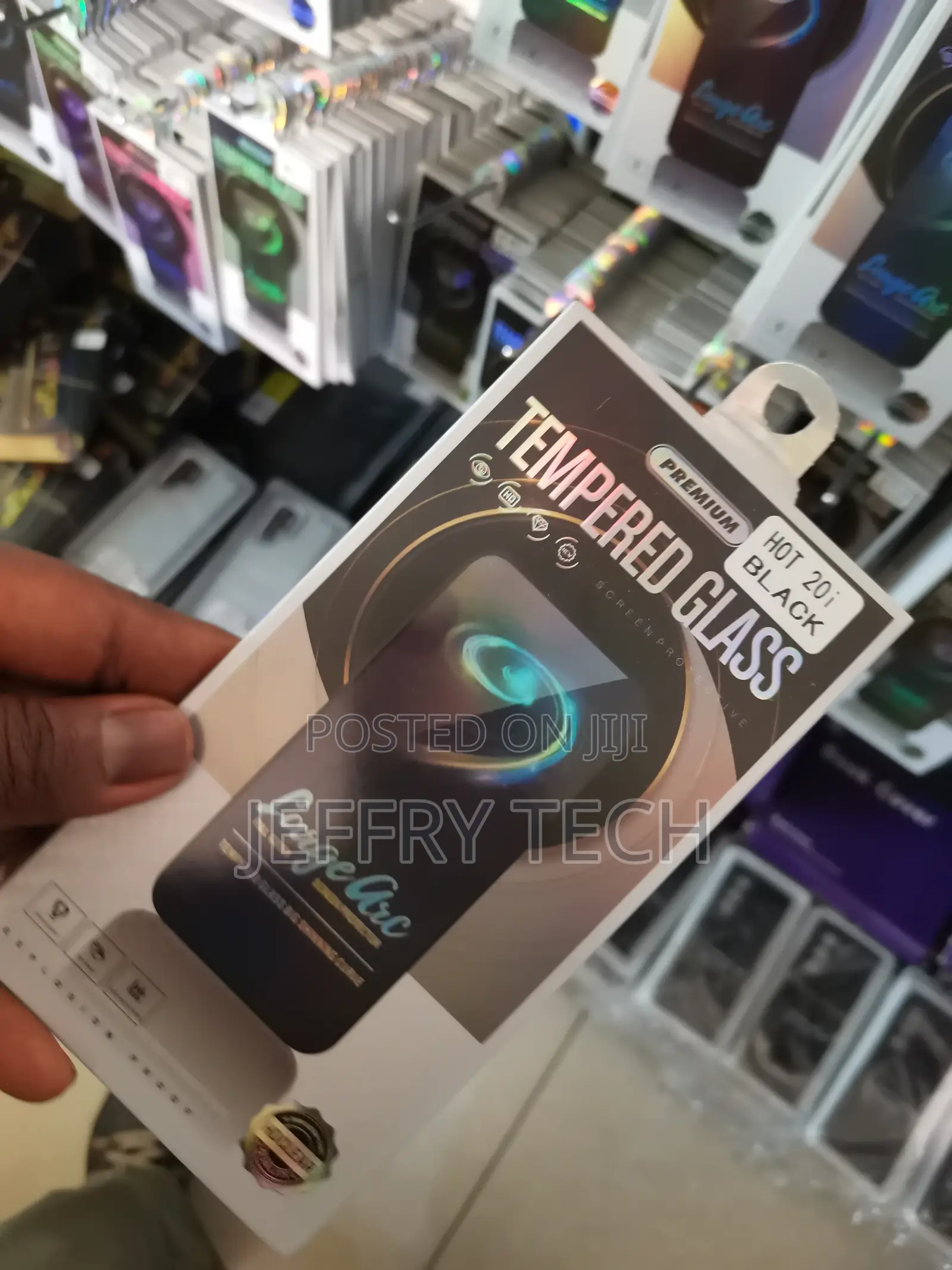 Seeyoka Privacy Tempered Glass Protector for Infinix Hot 20i