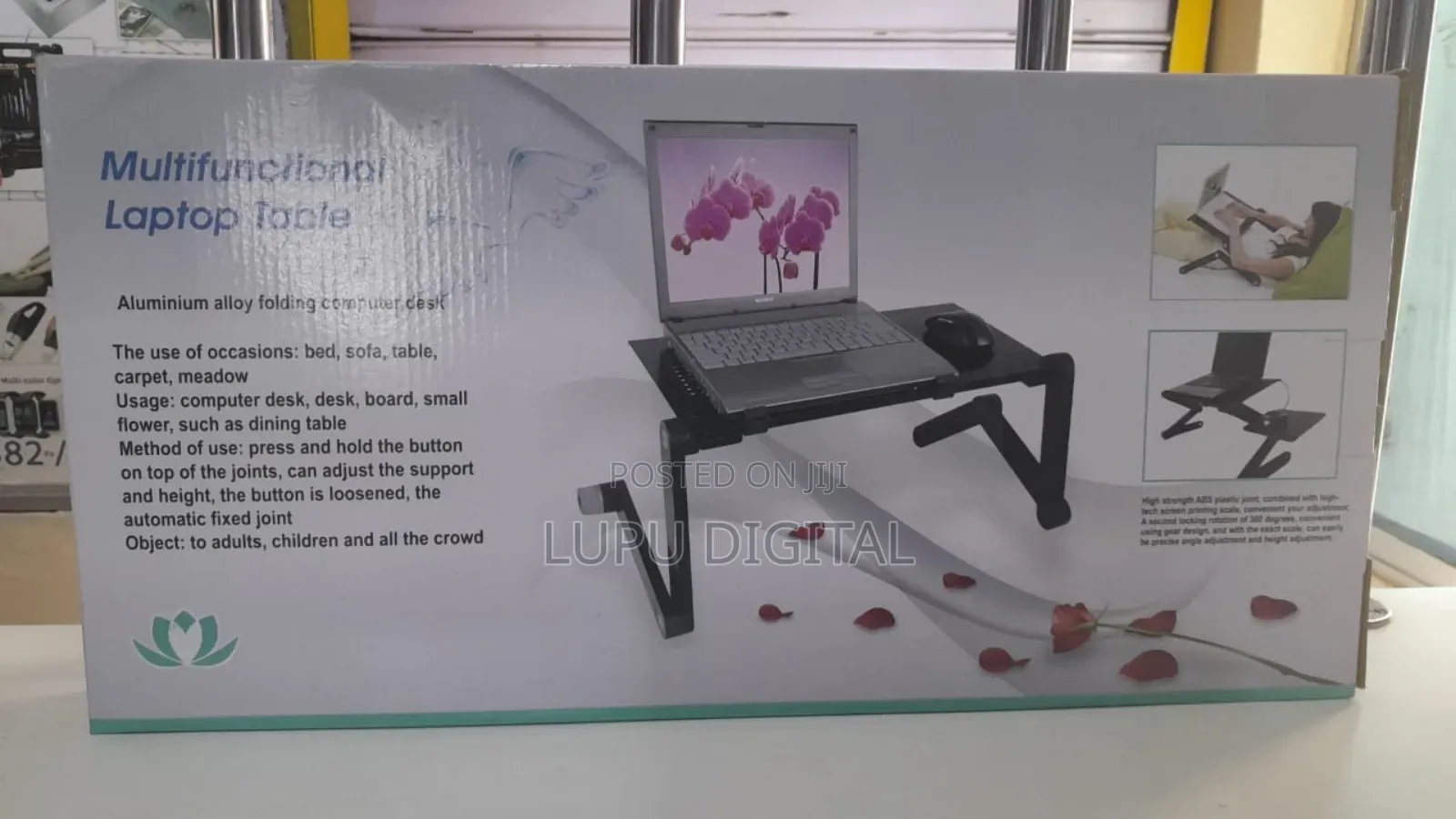 Aluminium Alloy Folding Computer Desk