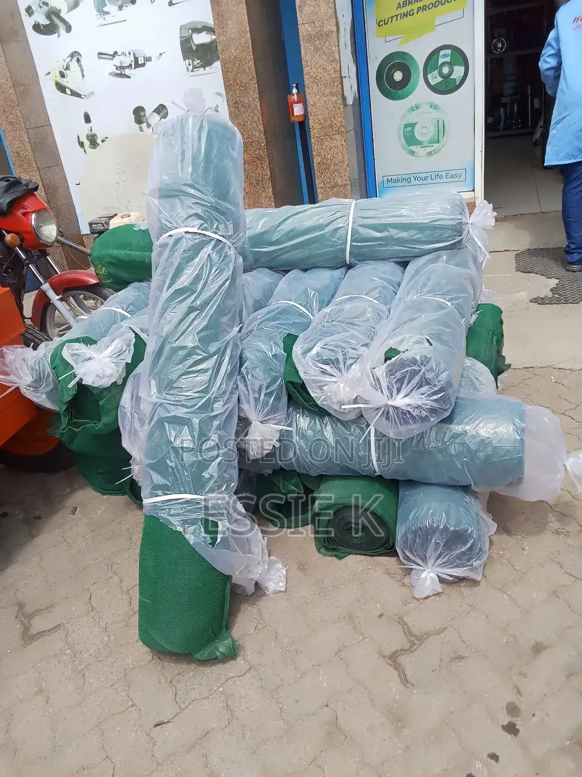 3m by 50mtrs Construction Shade Nets
