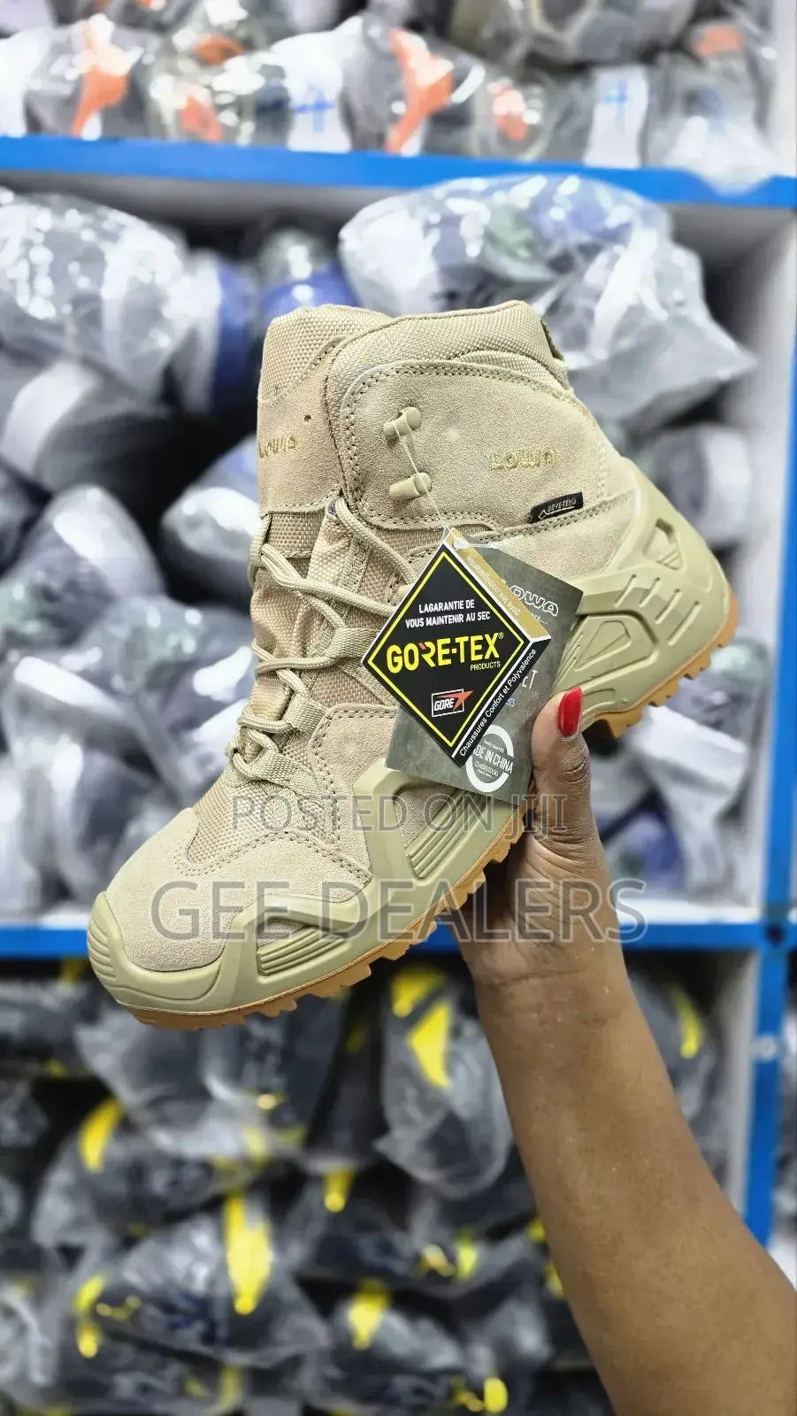 Lowa Tactical Military Boots, Desert Boots