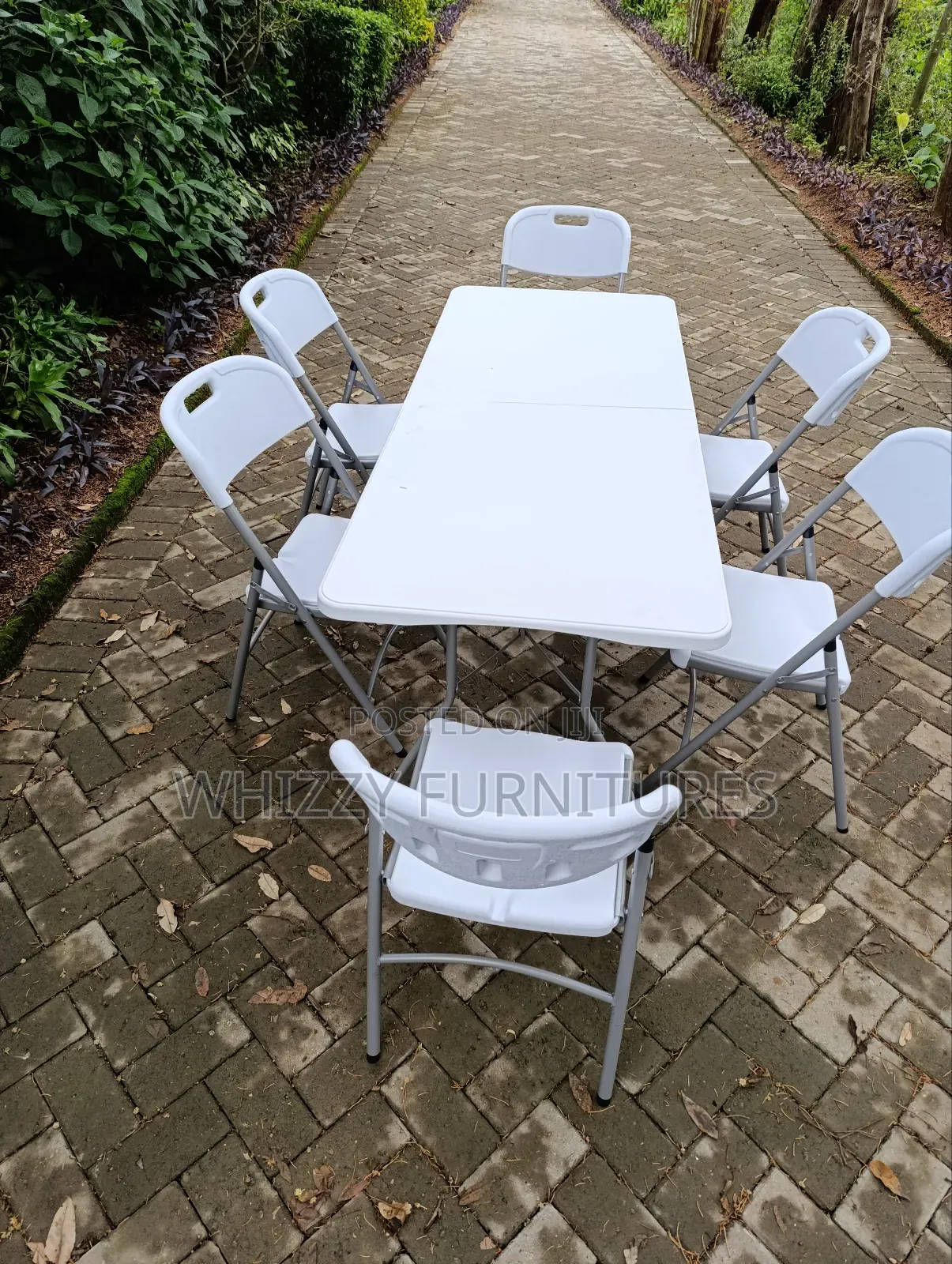 Outdoor Camping Table and Chairs 6fts