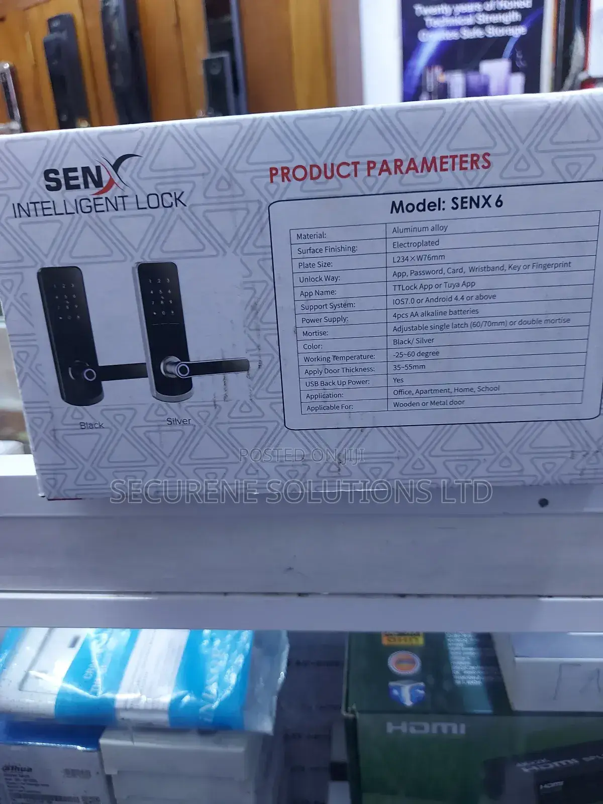 Senx Intelligent Lock, Specifically the A230nf 5085 Model