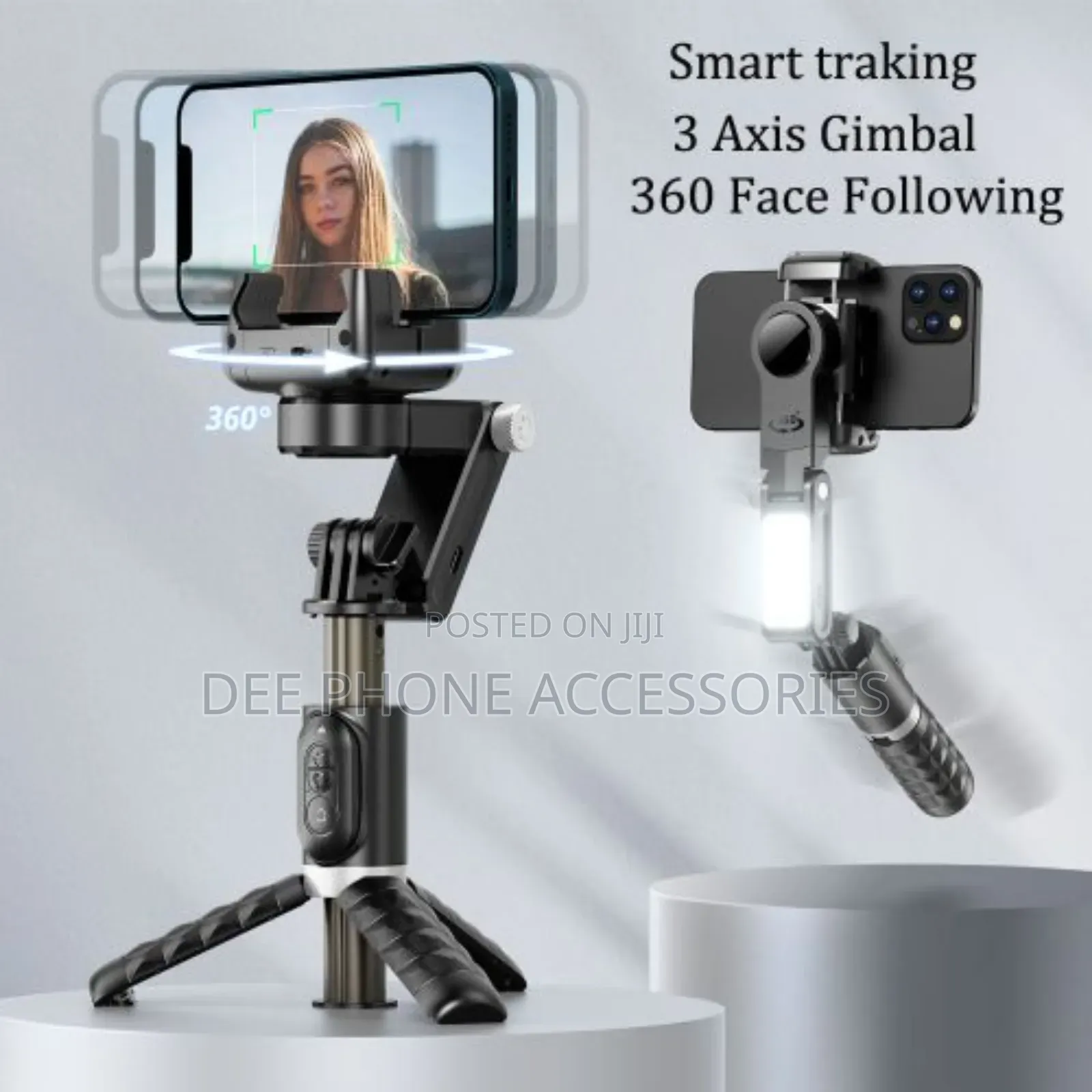 Q18 360°Rotating Desktop Tripod Gimbal Stabilizer