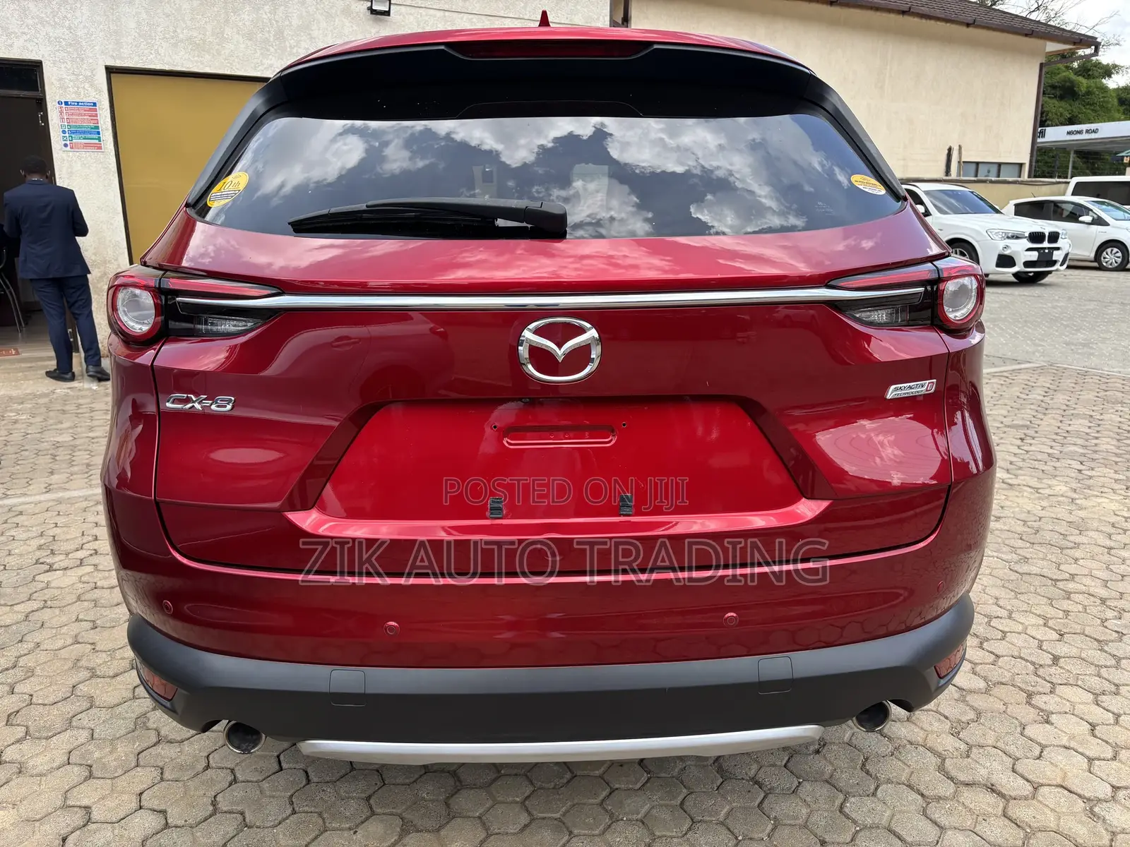 Mazda CX-8 2017 Red