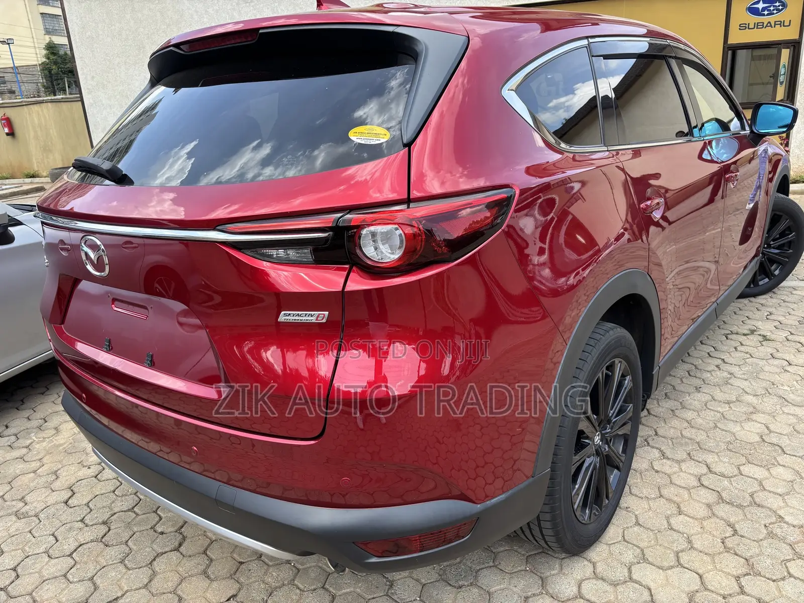 Mazda CX-8 2017 Red