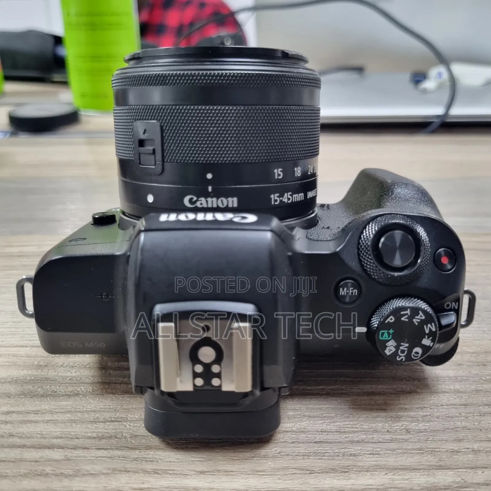 Canon Eos M50 Mirrorless Camera With 15-45mm