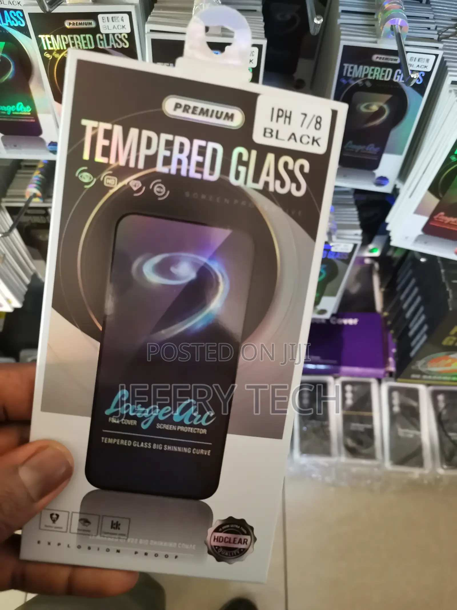 Kingback Privacy Glass Screen Protector for iPhone 8/7