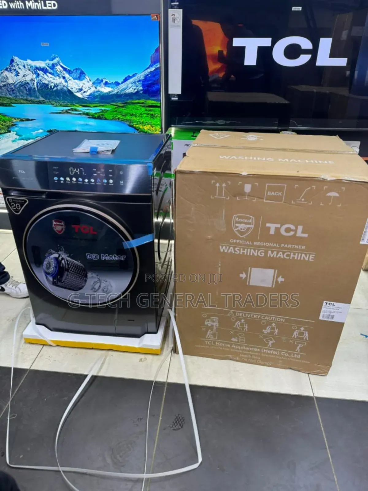 TCL Wash and Spin 10kg Fully Automatic Front Load Washer