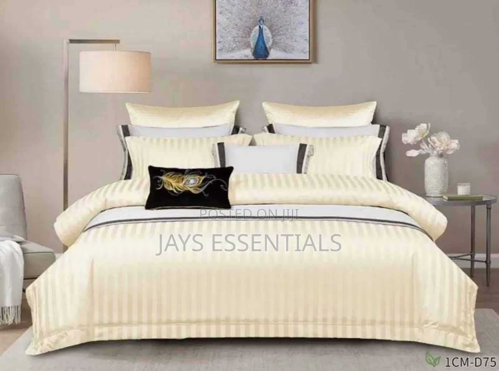 7*8 Striped Duvet Cover Set