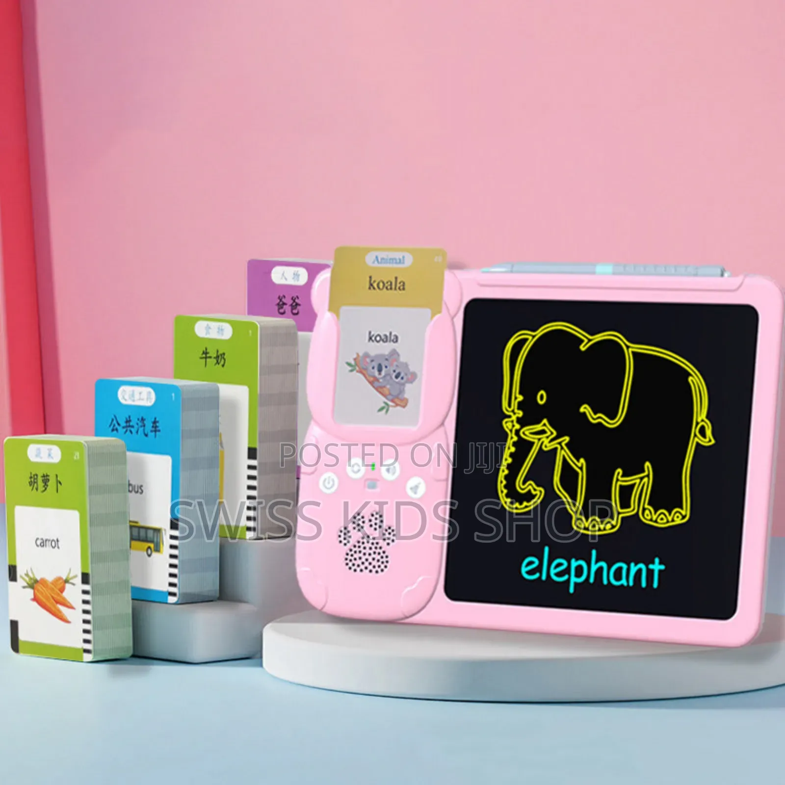 Card Reader and LCD Writing Board/