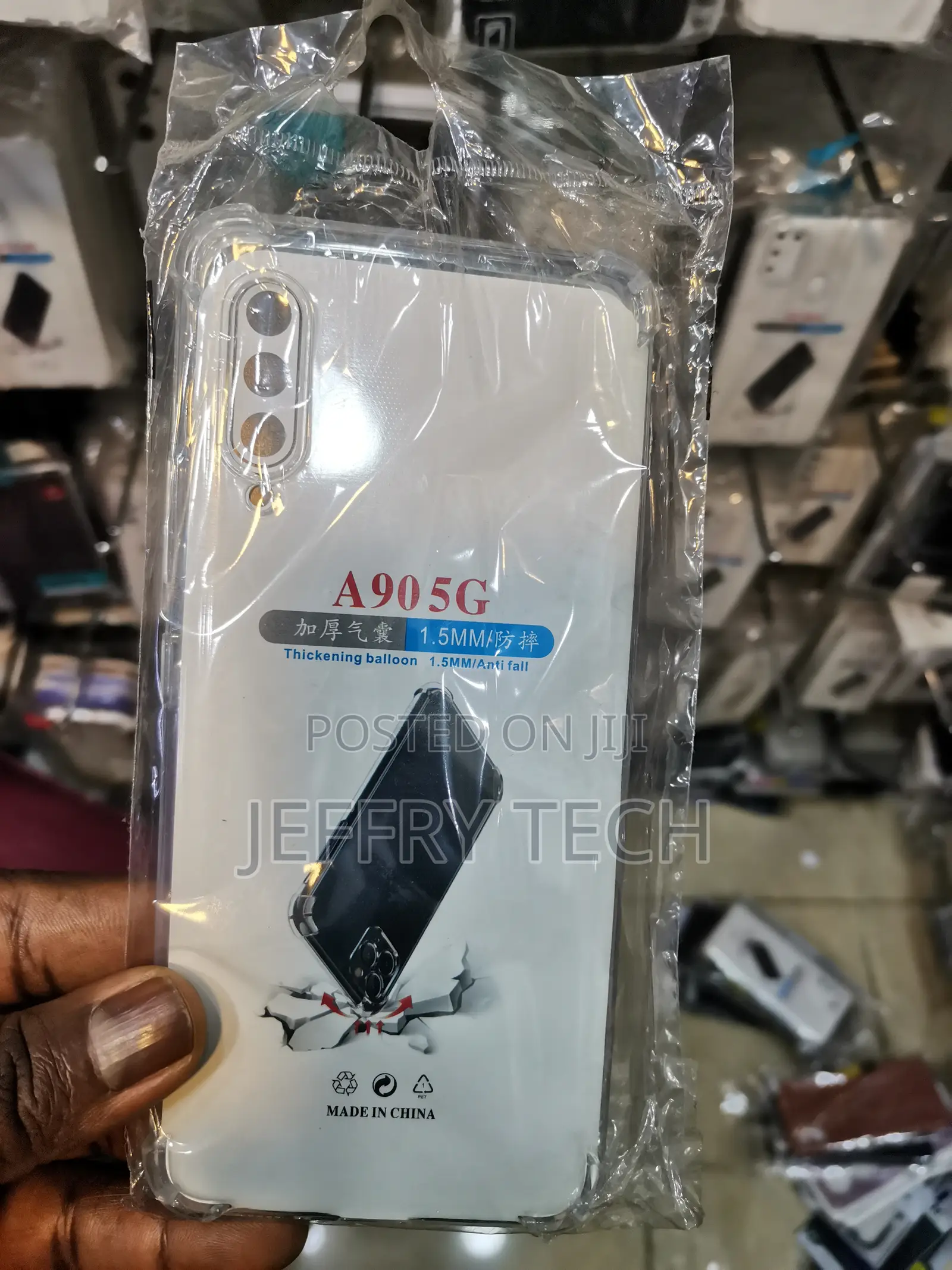 Case Creation Back Cover for Samsung A90 5g Clear Color