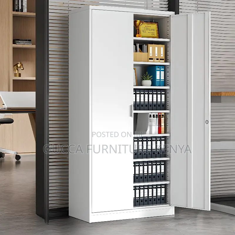 Cabinets:Heat Resistant 2-Wide Steel Supplies Cabinet