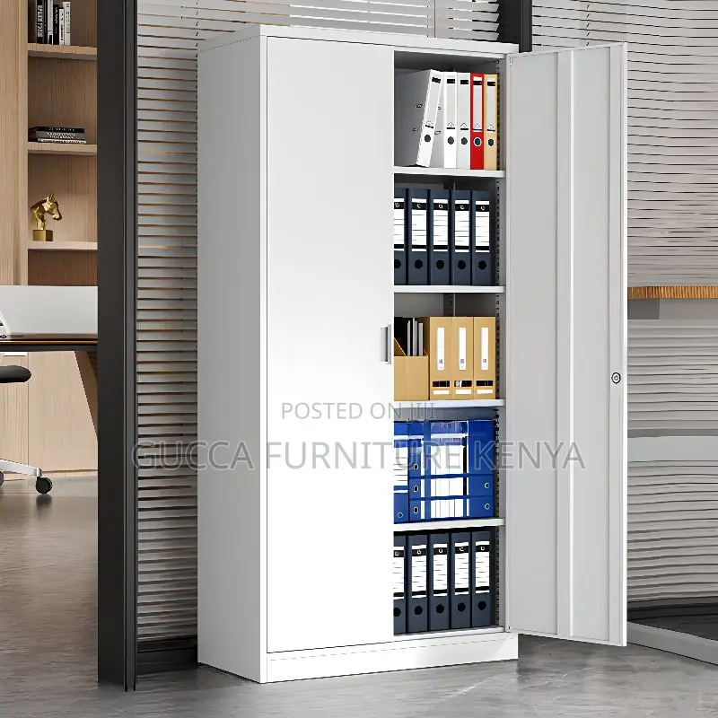 Cabinets:Heat Resistant 2-Wide Steel Supplies Cabinet