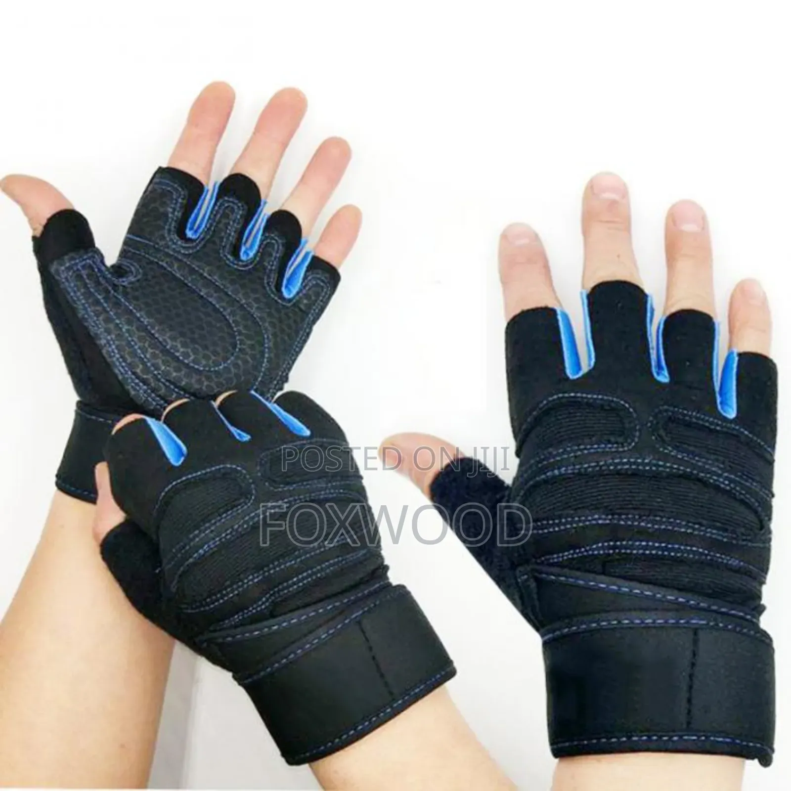 Gym Gloves With Waist Wrap (Pair)