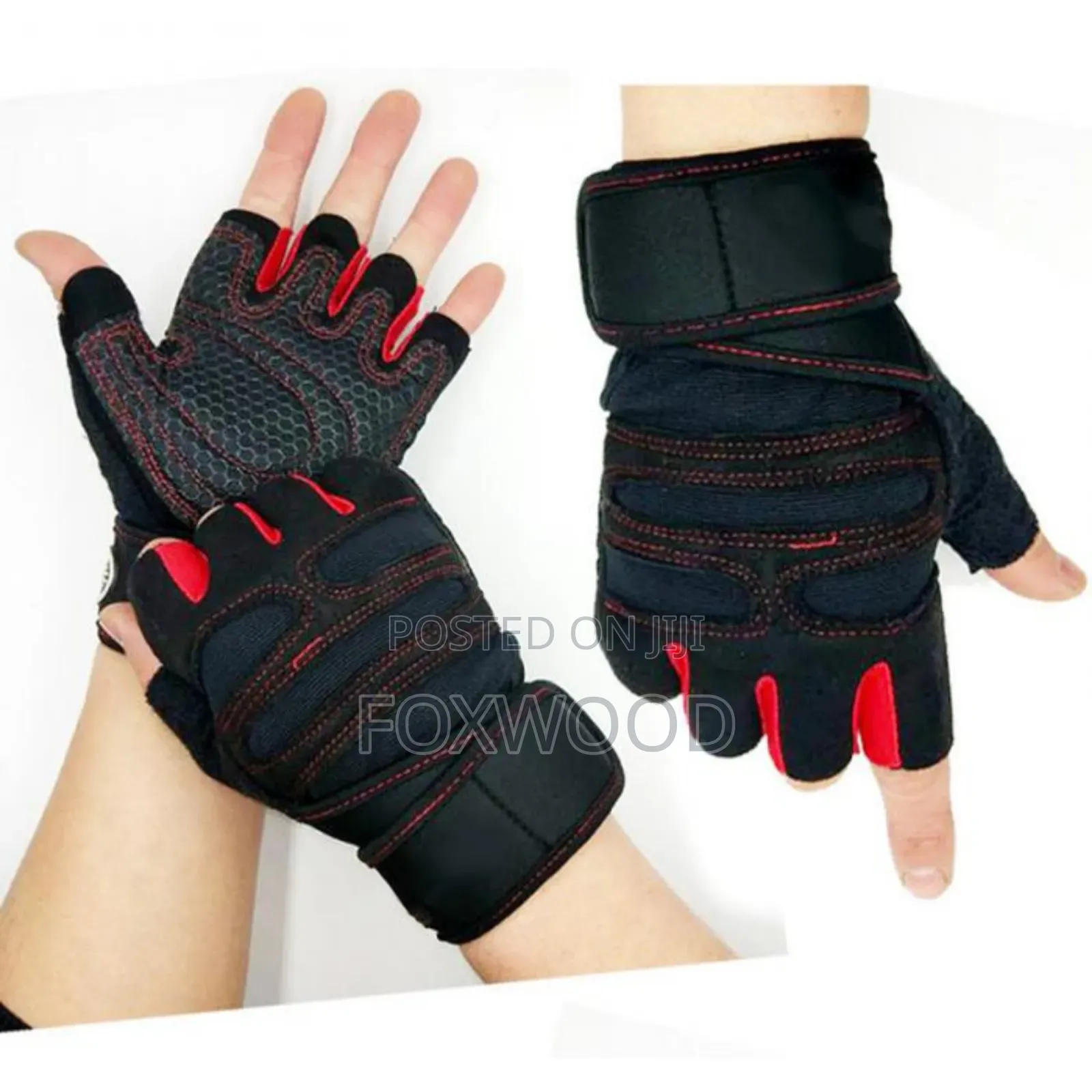 Gym Gloves With Waist Wrap (Pair)