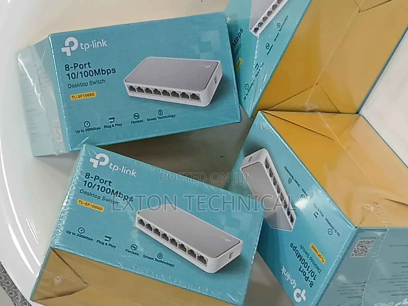Plastic Case Design Desktop Switch Tp-Link Tl-Sf1008d