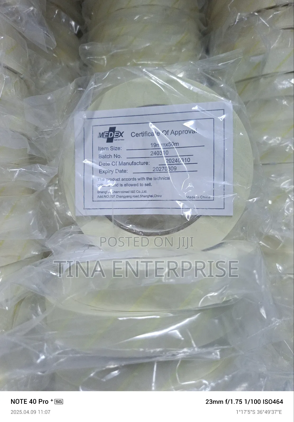 Autoclave Tapes(3/4) Inches