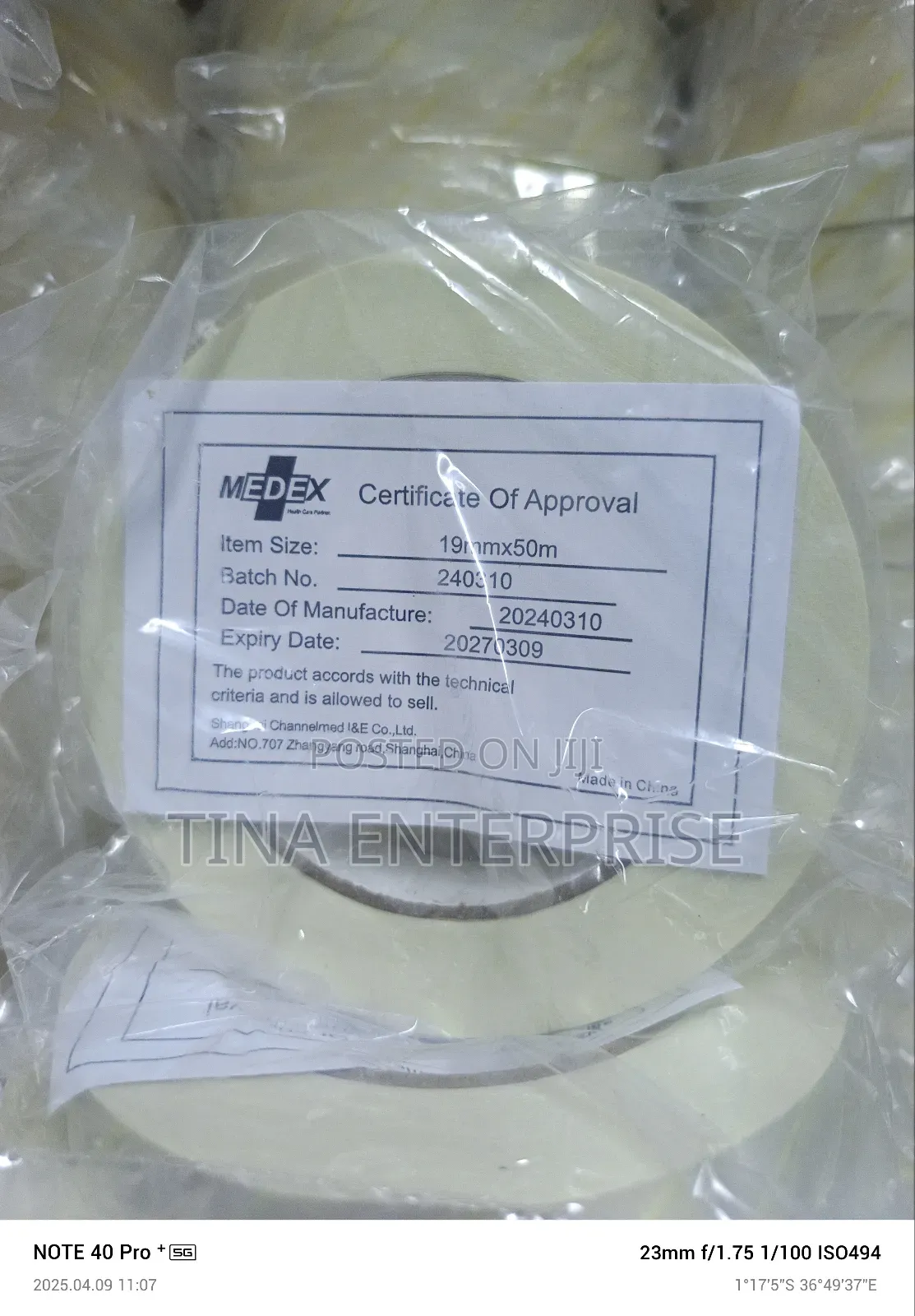 Autoclave Tapes(3/4) Inches