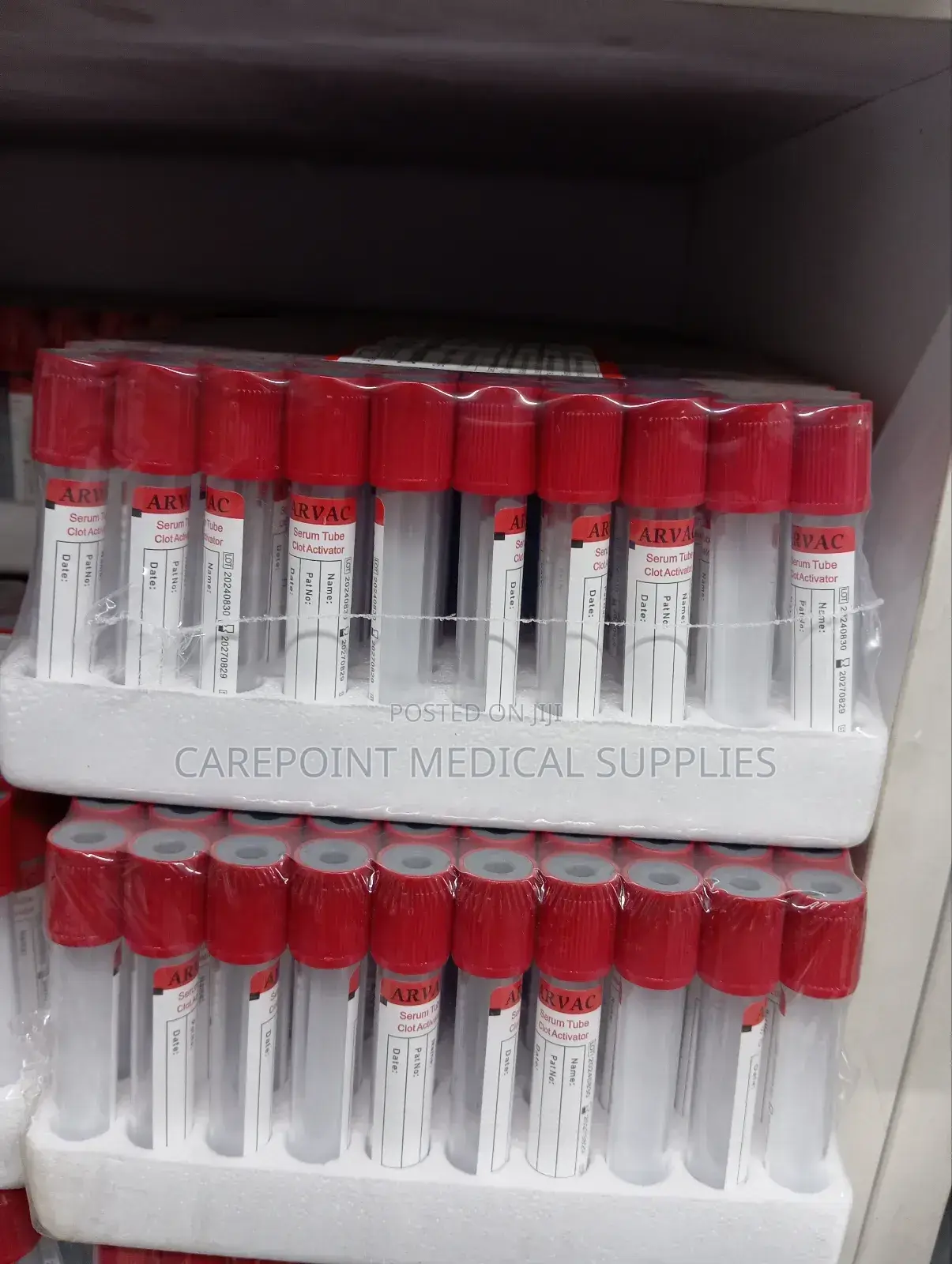 Red Tops Tubes