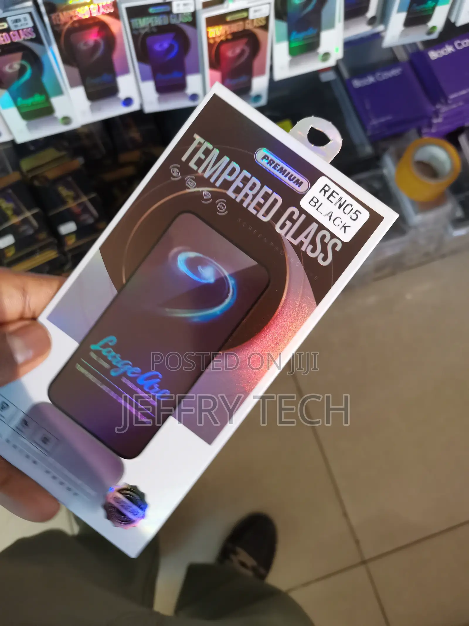 Hkess Antispy Screen Protector for Oppo Reno5 Tempered Glass