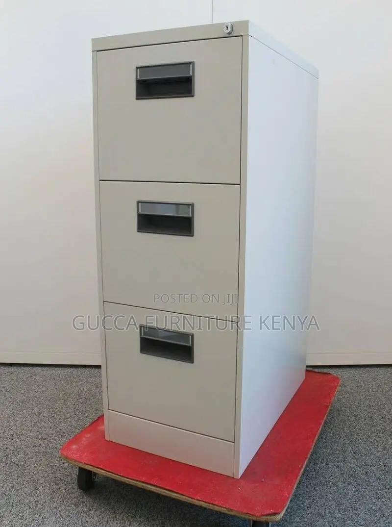 Cabinets: Office Document Storage With Key 3 Tiers