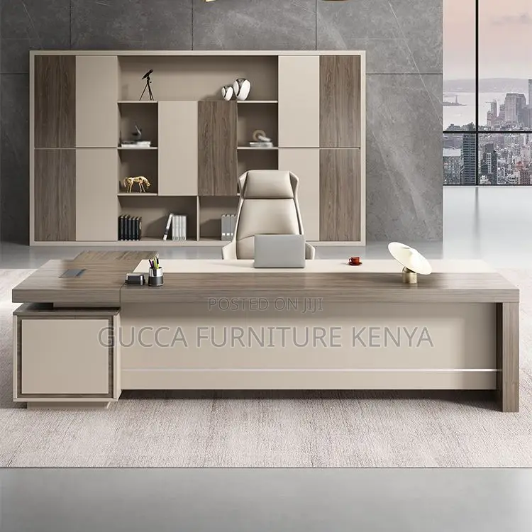 Office Tables:160cm Sophisticated Office L-Shape Workstation