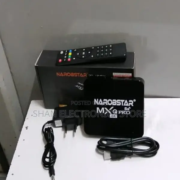 New 16gb + 256gb Cut-Rated MXQ Wi-Fi Smart Android Tv Box