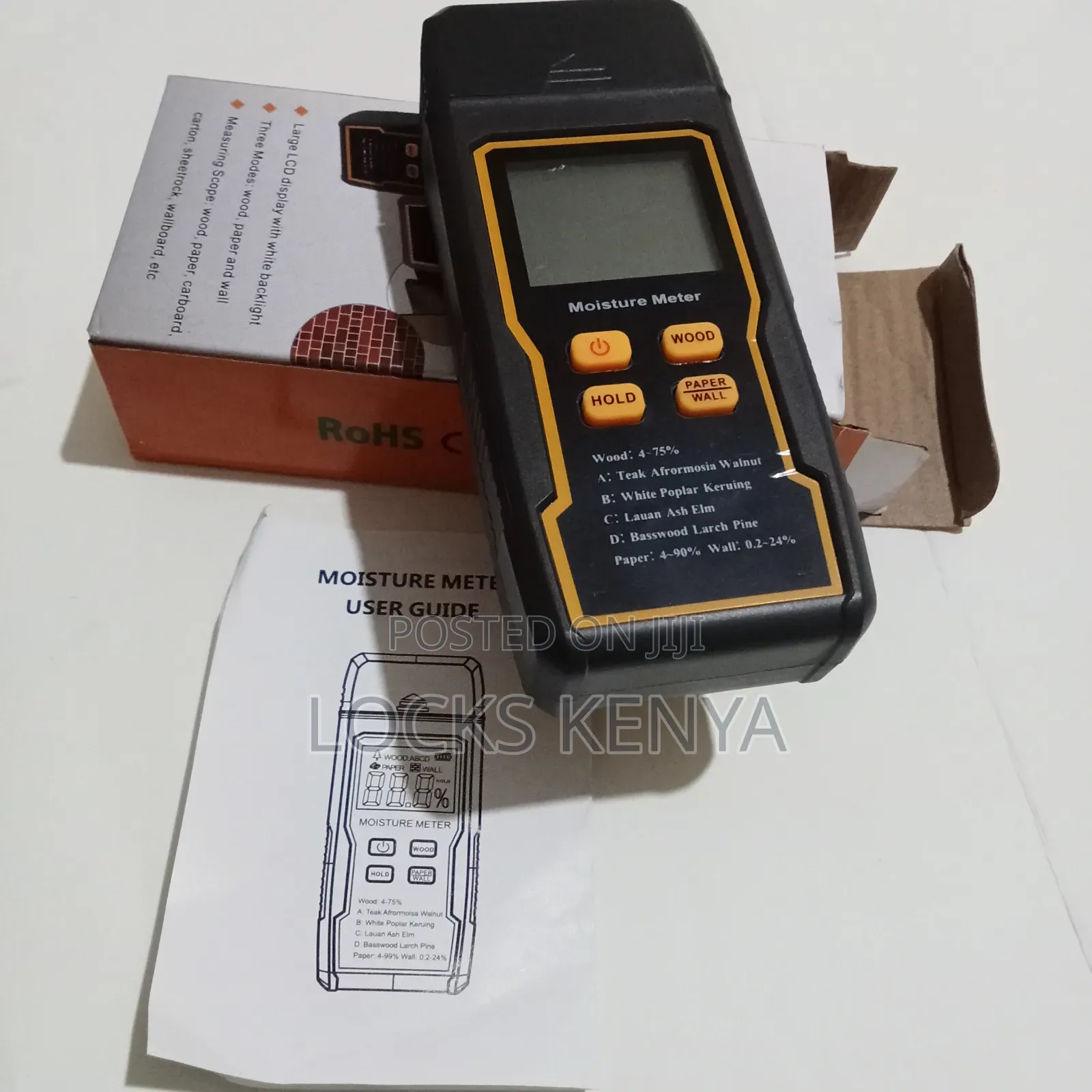 High Accuracy Wood Moisture Meter