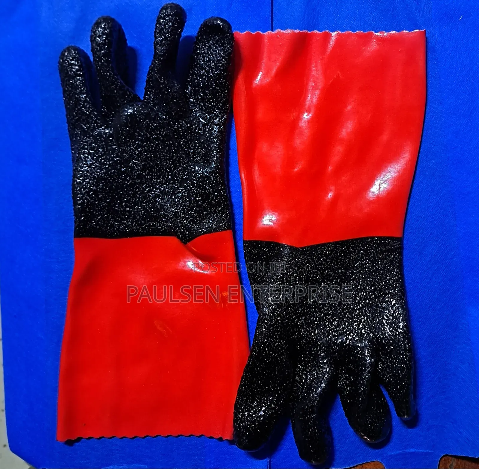 Heavy Duty Rough Pvc Gloves