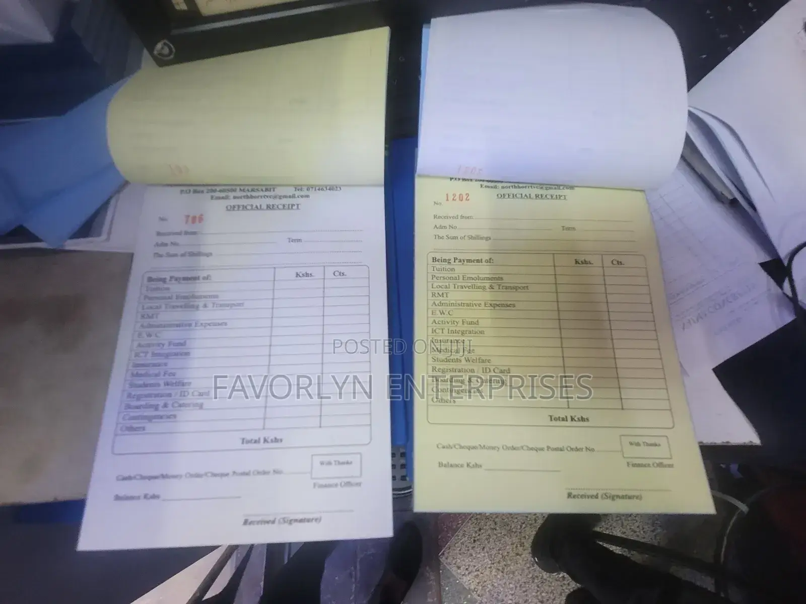 Delivery and Invoice Available