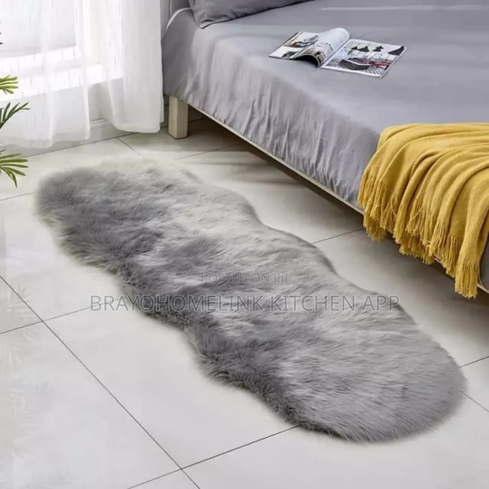Fox Fur Mat Size 180x65cm
