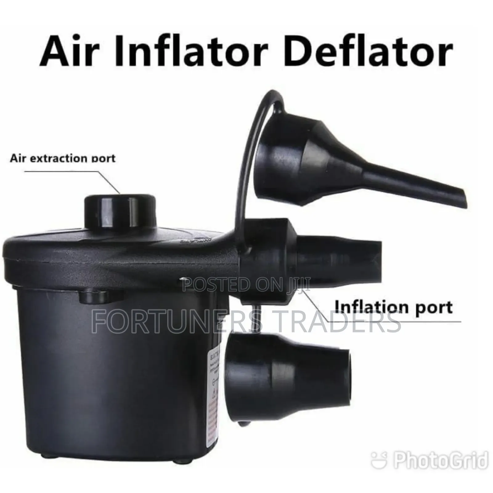 Inflator/Deflator Electric Air Pump .