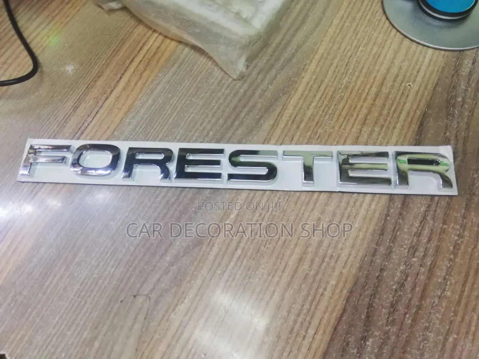 Chrome Forester Replacement Chrome Replacement Decal Badge