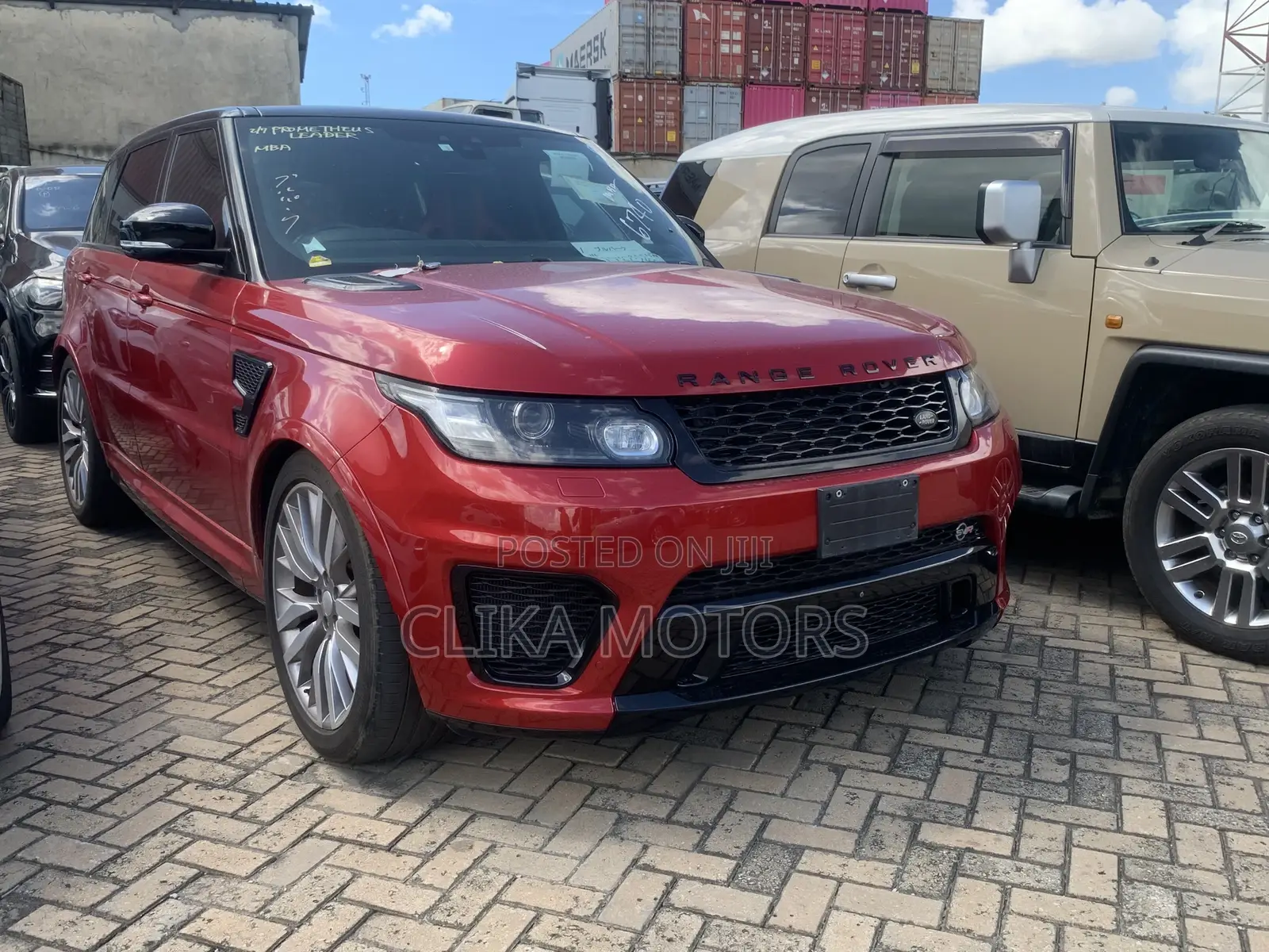 Land Rover Range Rover Sport SVR 2018 Red
