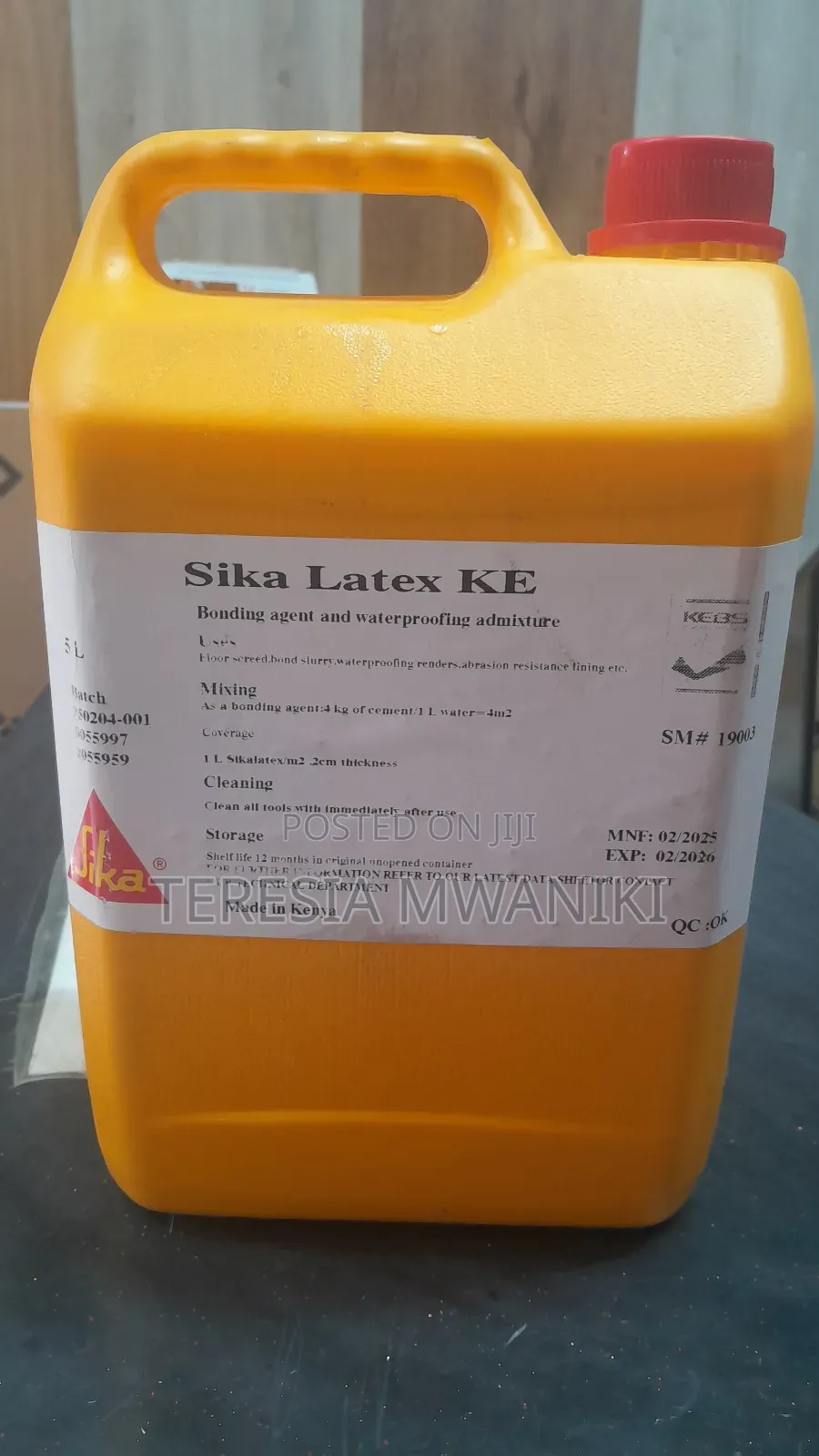 Sika Latex  5ltrs