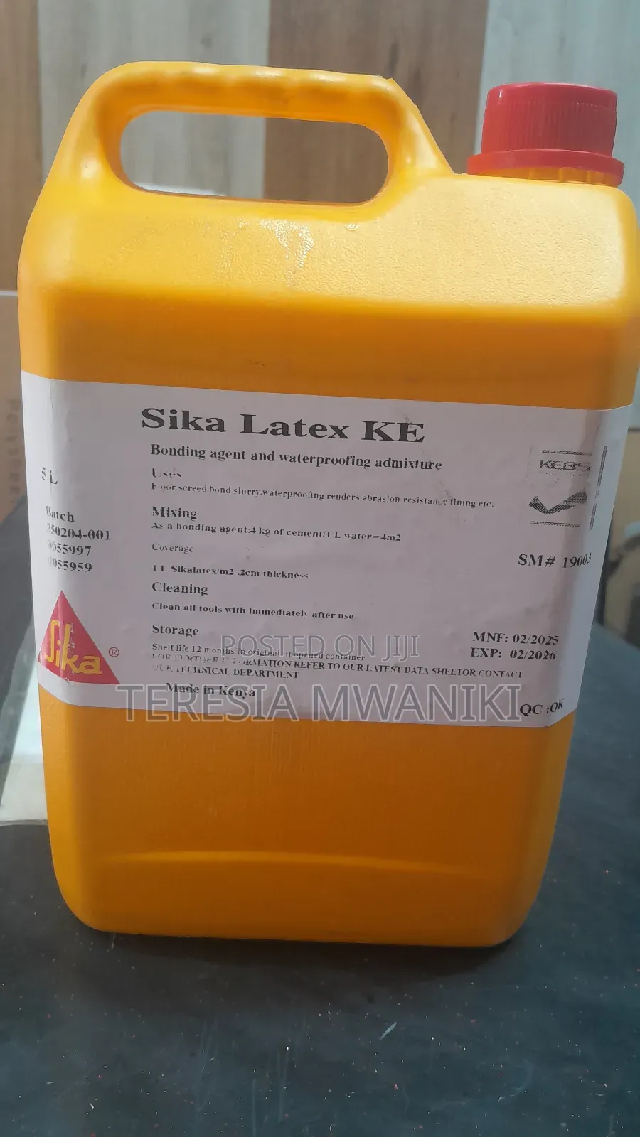 Sika Latex  5ltrs