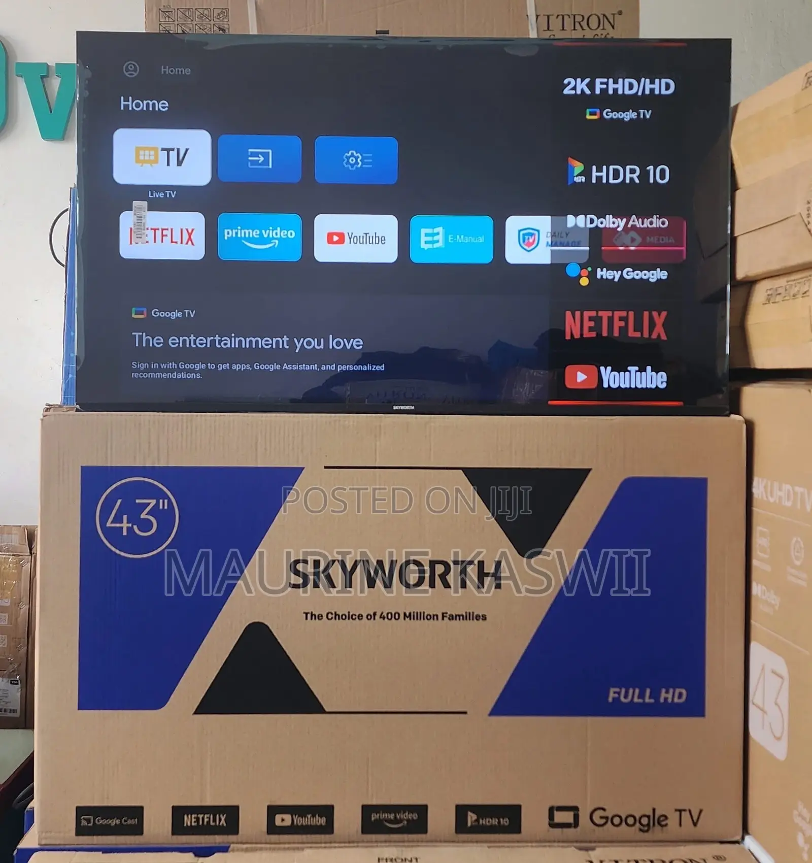 Skyworth 43” Google (2025) Model