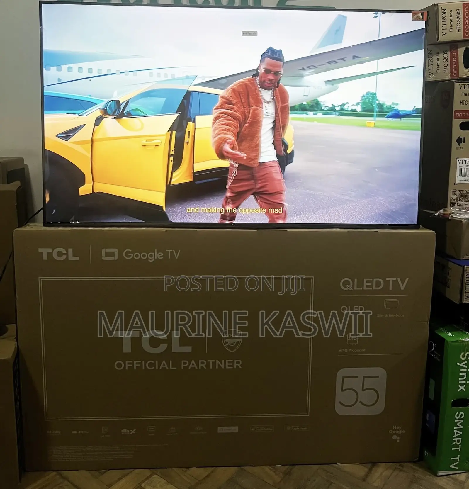 TCL 55” C61b Qled Pro Uhd