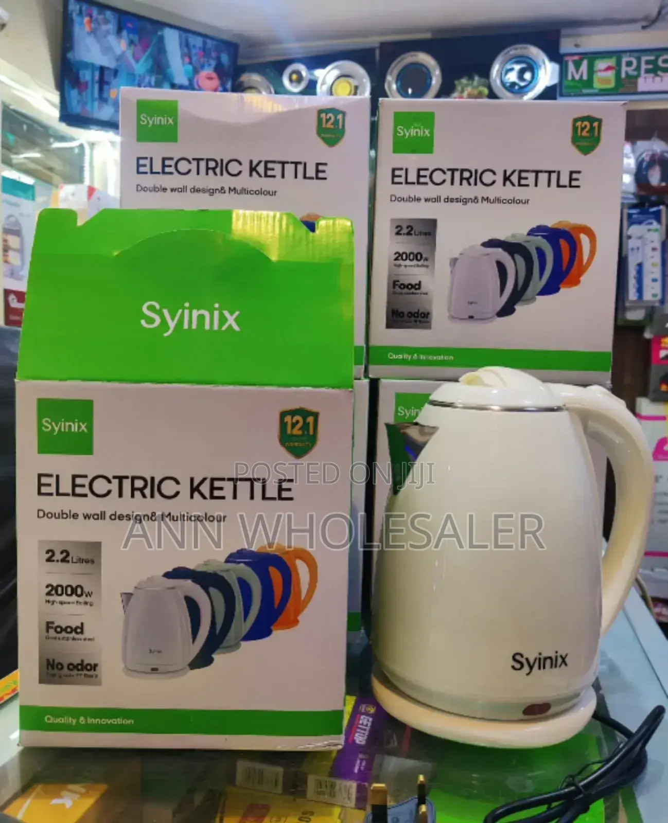 *Synix Kettle 2.2litres