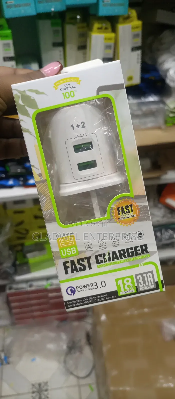 Approved Chargers With 2usb Port