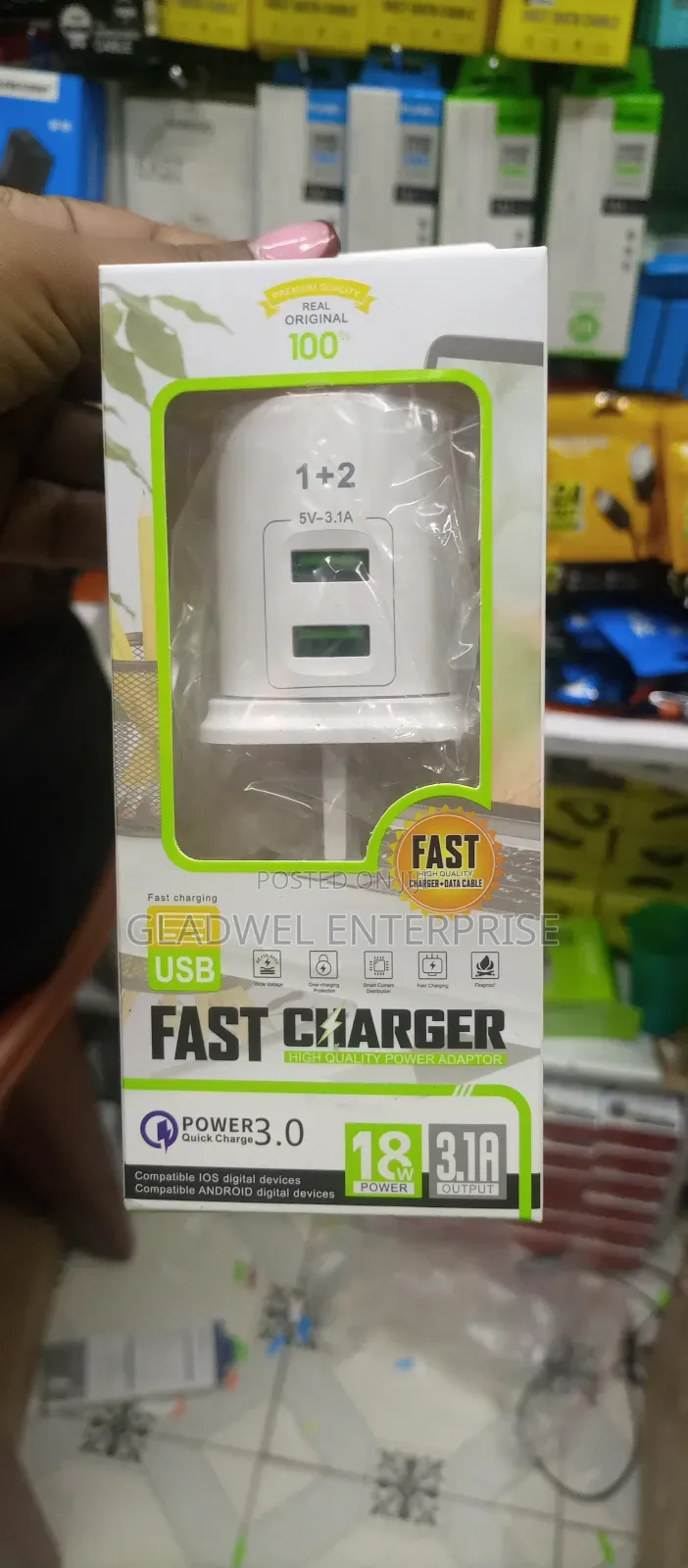 Approved Chargers With 2usb Port