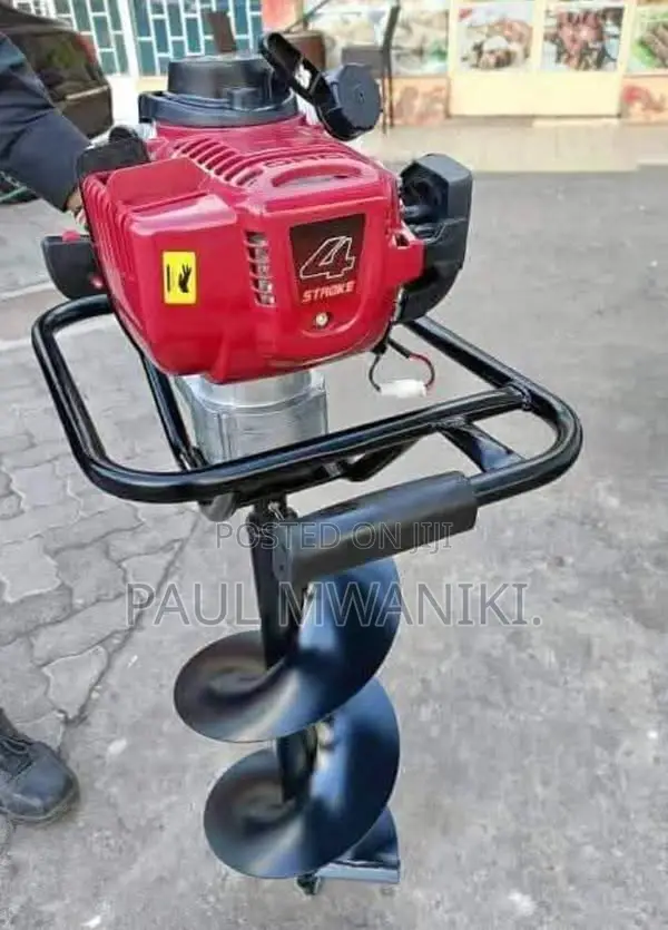 3 Bit Stroke Earth Drill Machine Auger